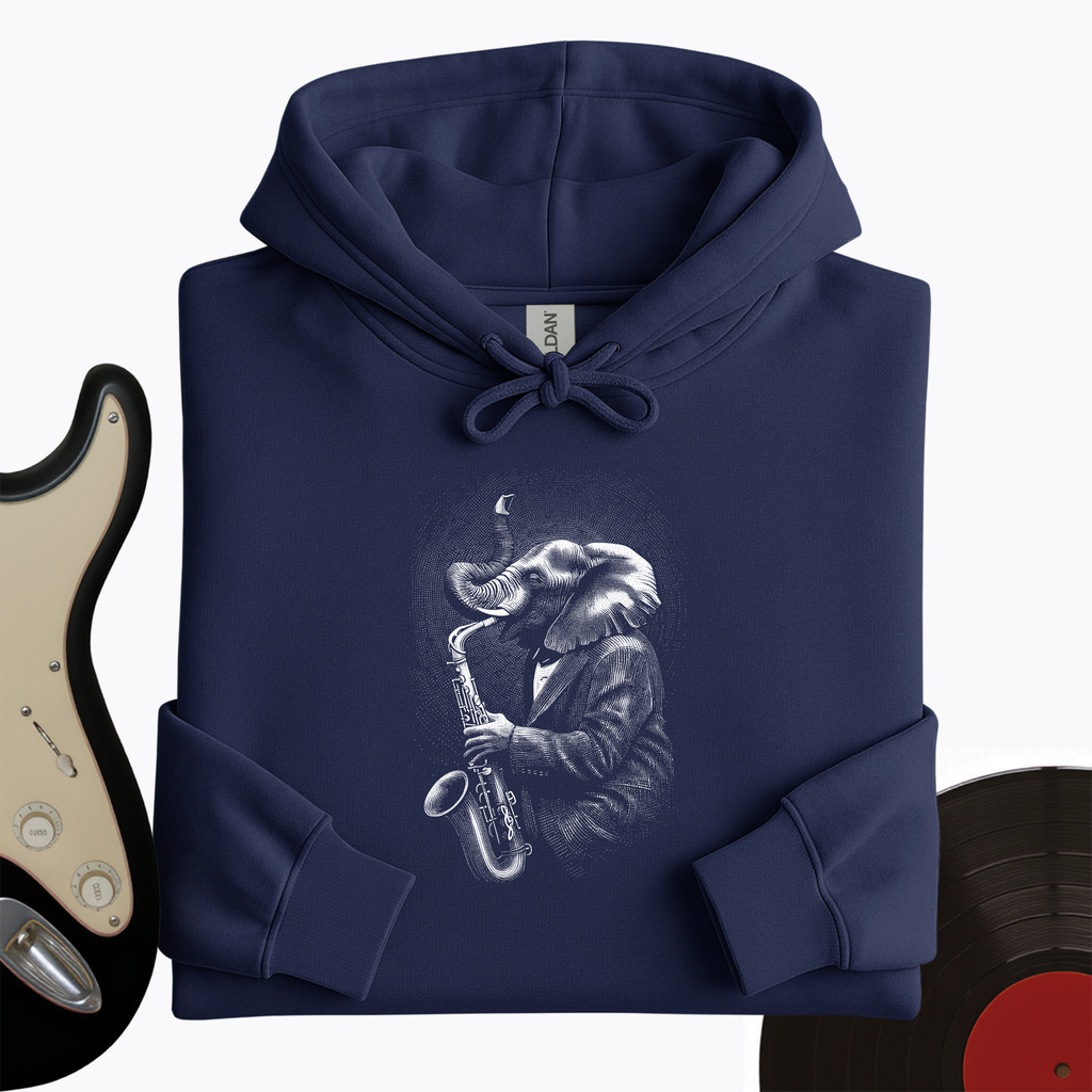 Elephant Saxophone Hoodie product image 5