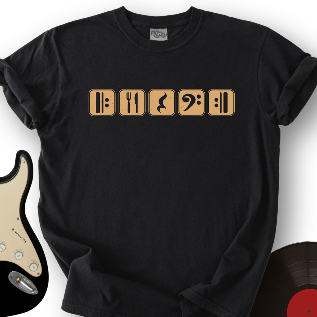 Eat Rest Bass Repeat T-Shirt product image 6