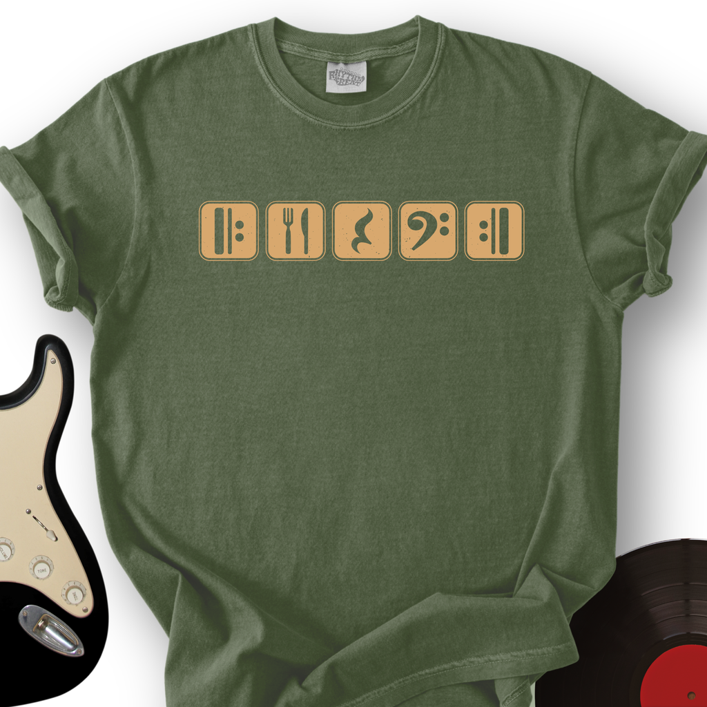 Eat Rest Bass Repeat T-Shirt product image 7