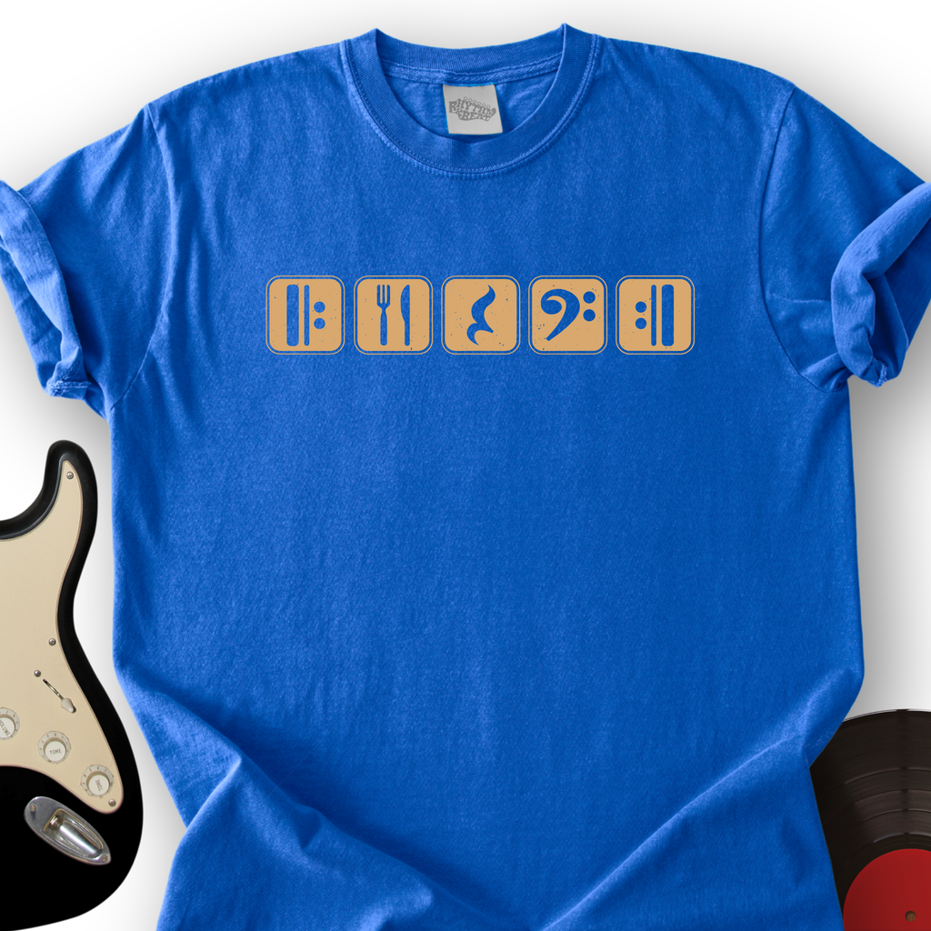 Eat Rest Bass Repeat T-Shirt product image 3
