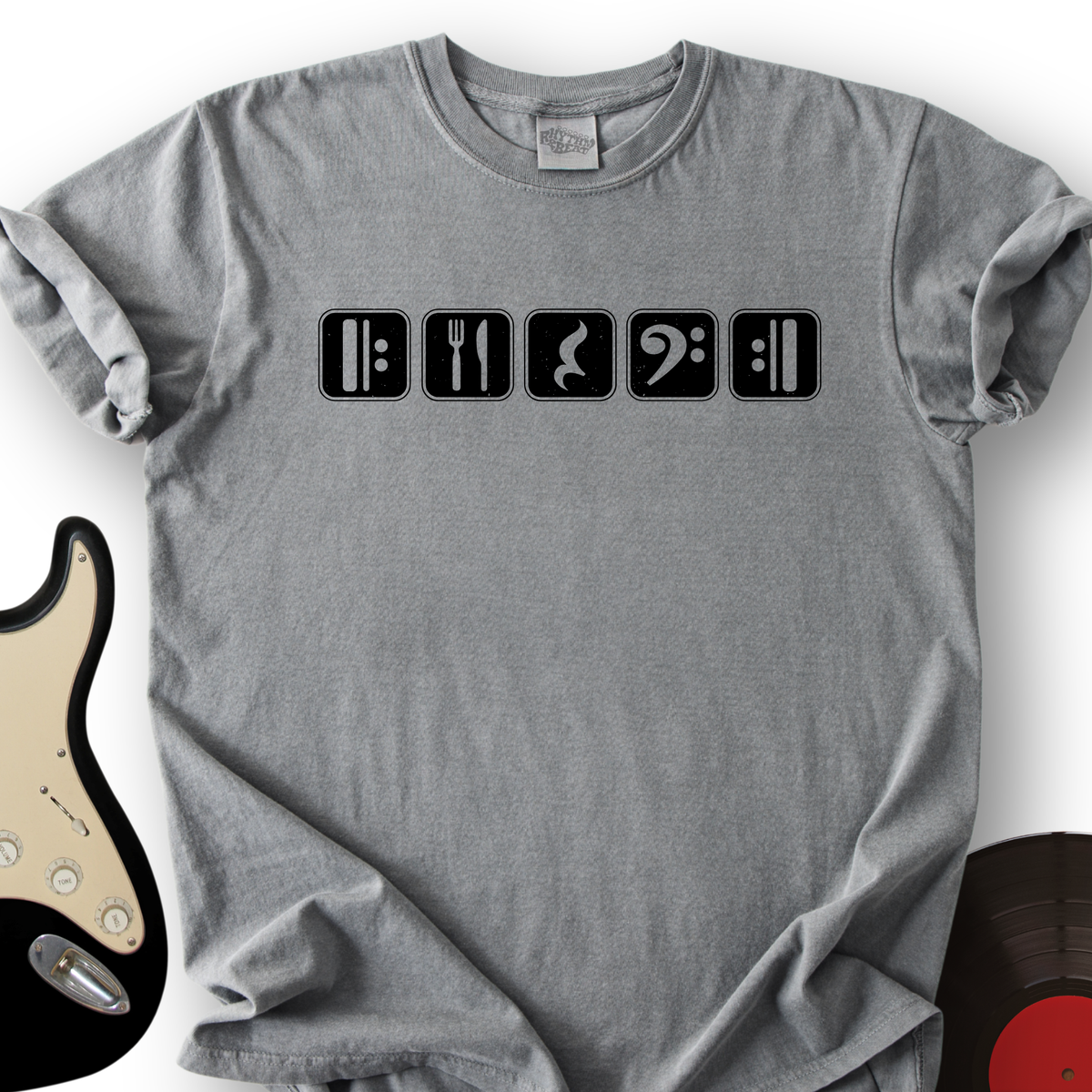 Eat Rest Bass Repeat T-Shirt product image 4