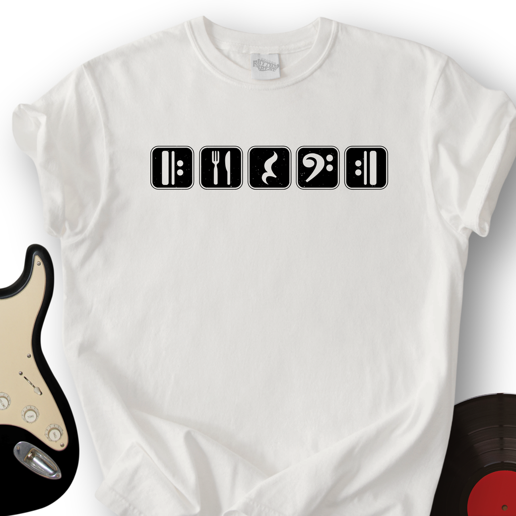 Eat Rest Bass Repeat T-Shirt product image 5