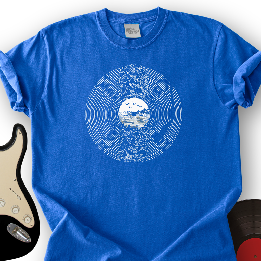 Vinyl Soundwaves T-Shirt product image 3