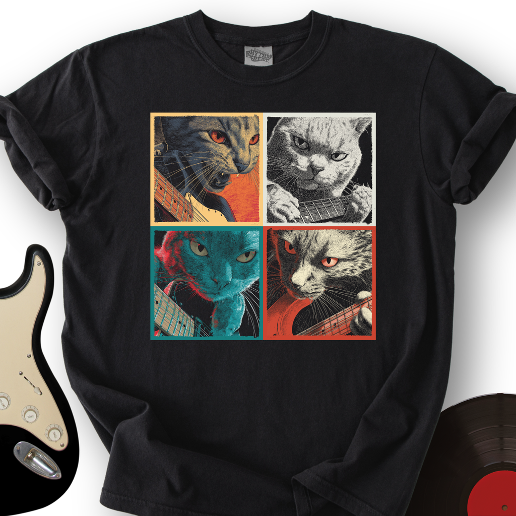 Cats With Guitars T-Shirt product image 1