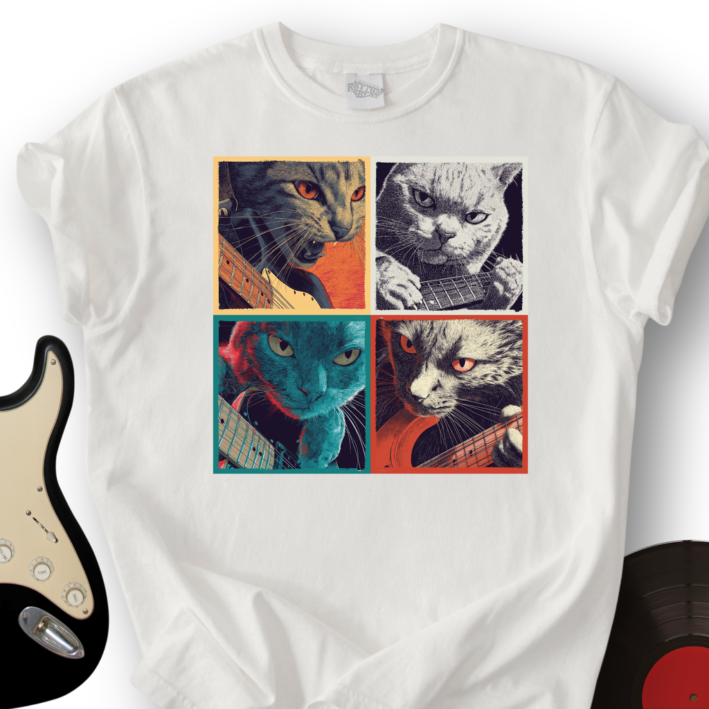 Cats With Guitars T-Shirt product image 2