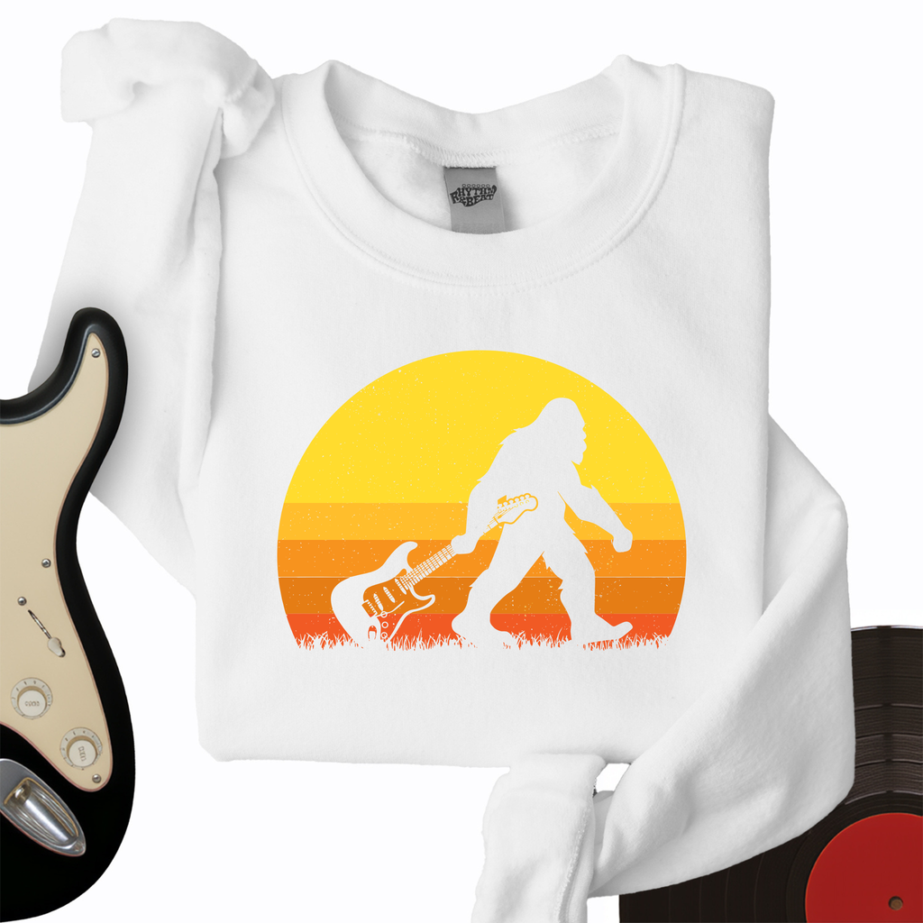 Bigfoot Dragging Guitar Crewneck product image 2