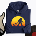 Bigfoot Dragging Guitar Hoodie product image 1