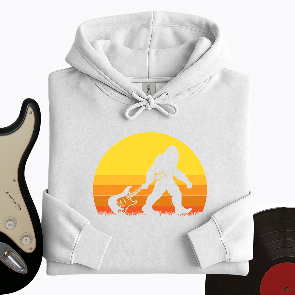 Bigfoot Dragging Guitar Hoodie product image 5