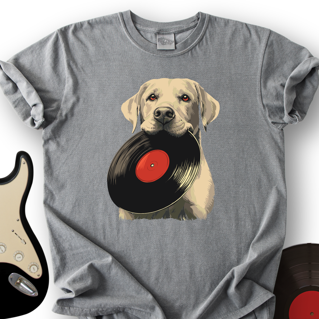 Yellow Labrador Vinyl T-Shirt product image 5