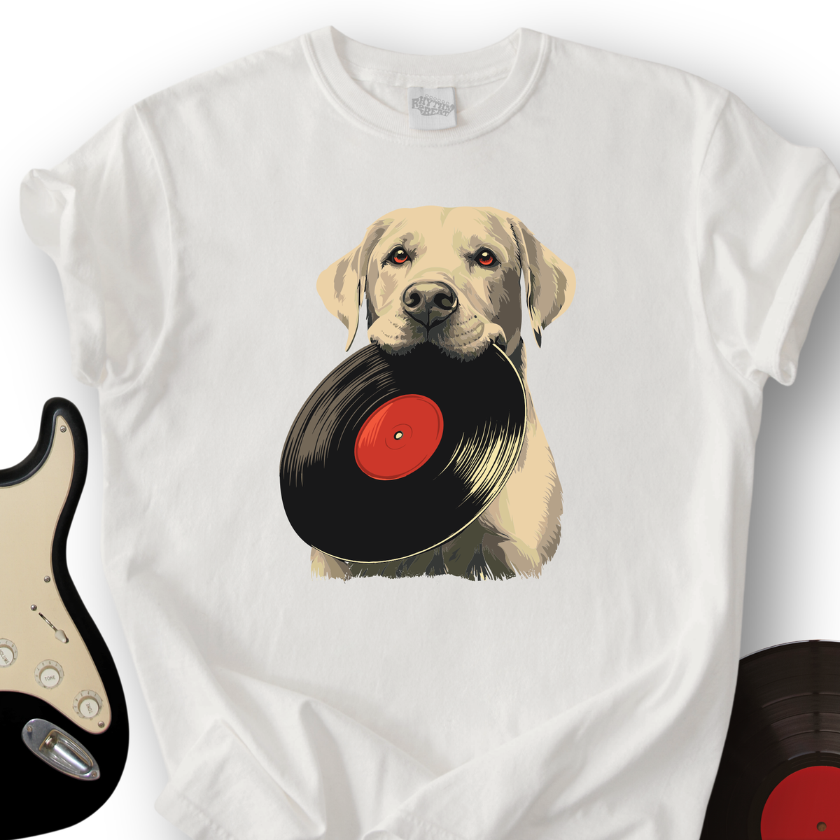 Yellow Labrador Vinyl T-Shirt product image 6