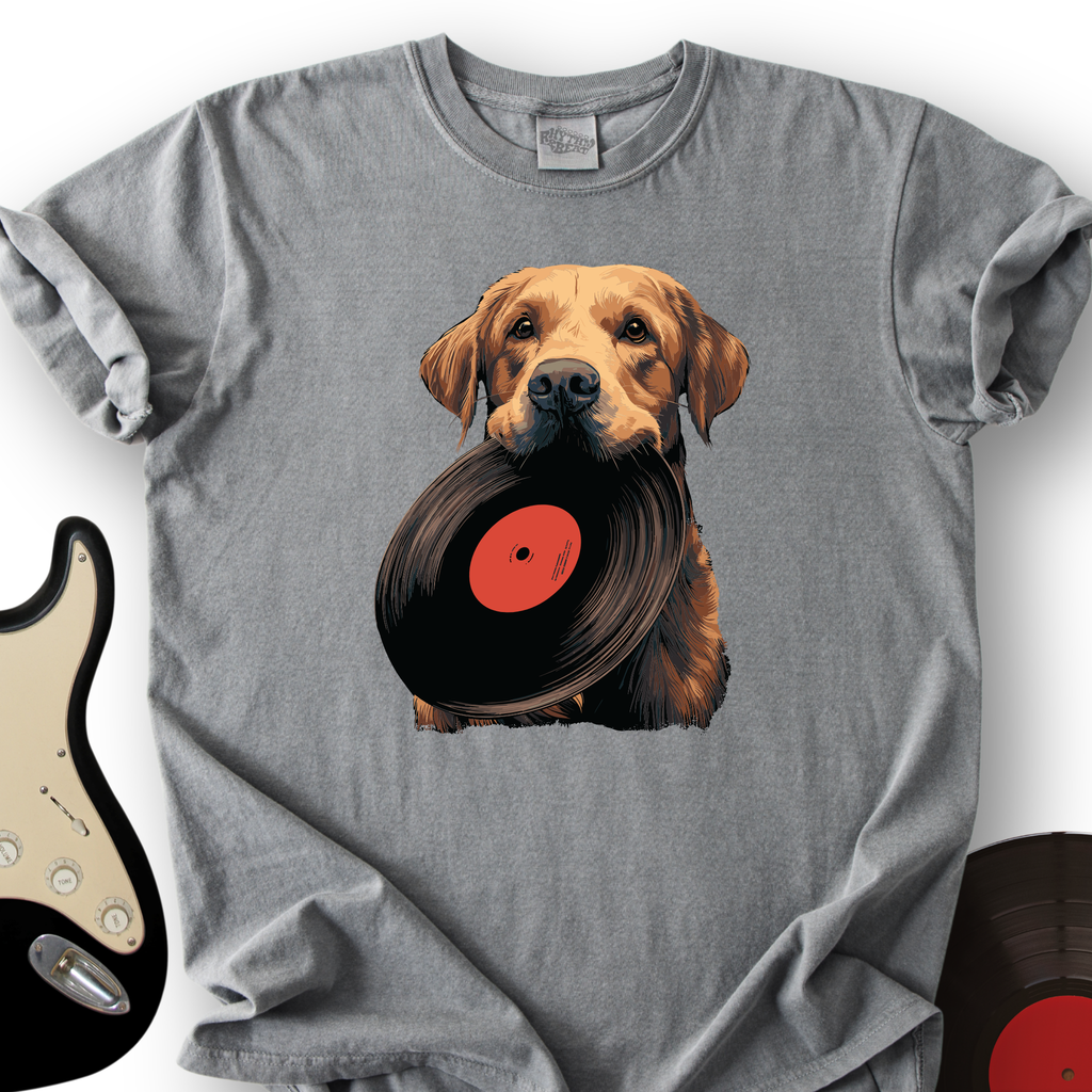 Golden Retriever Vinyl T-Shirt product image 4