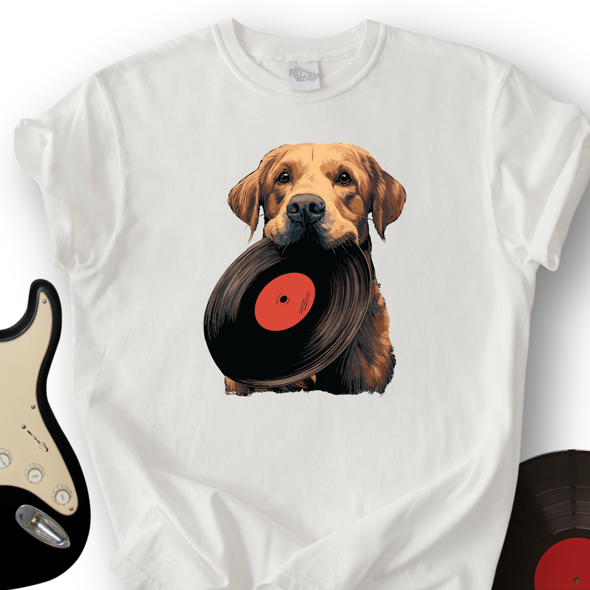 Golden Retriever Vinyl T-Shirt product image 5