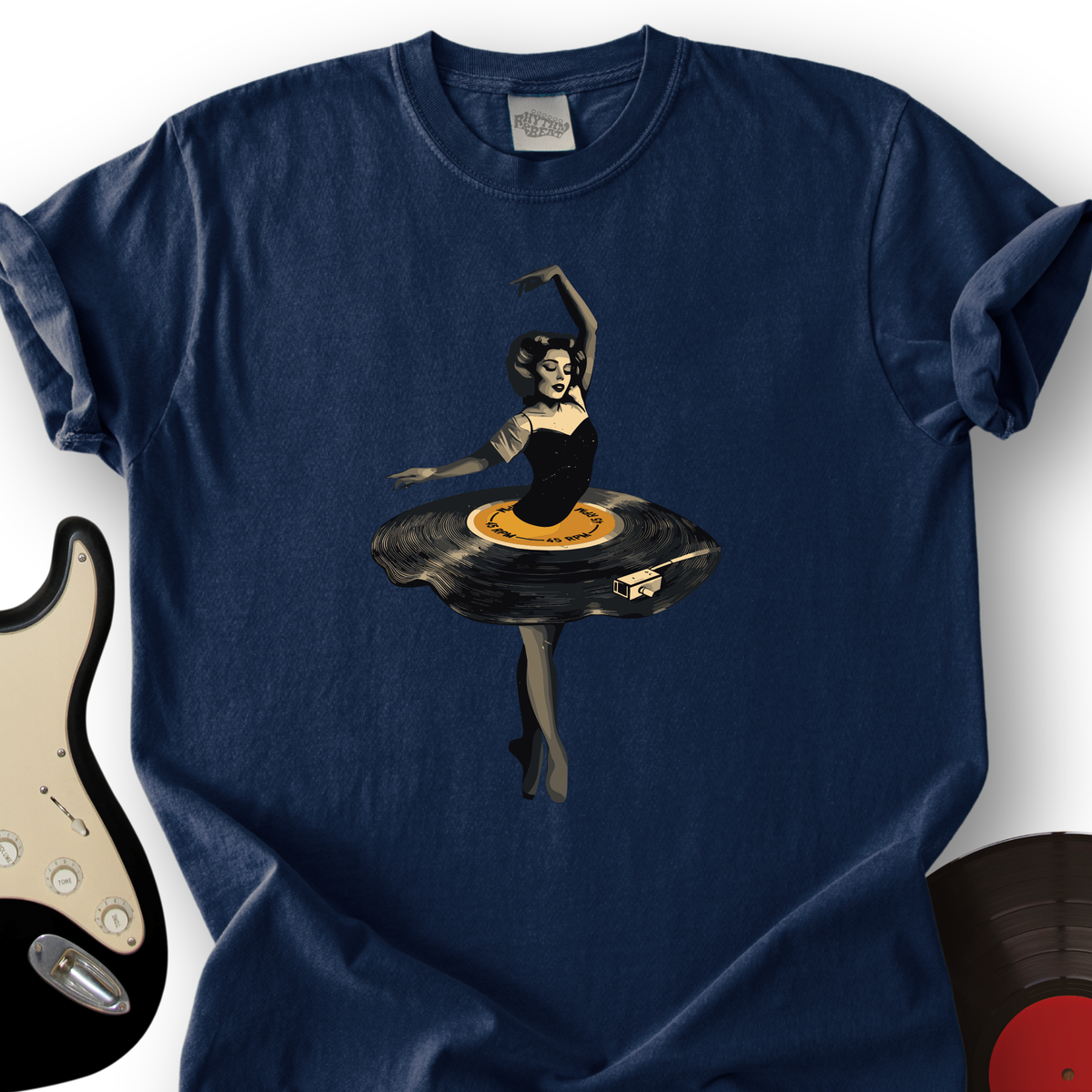 Retro Spin Queen T-Shirt product image 4