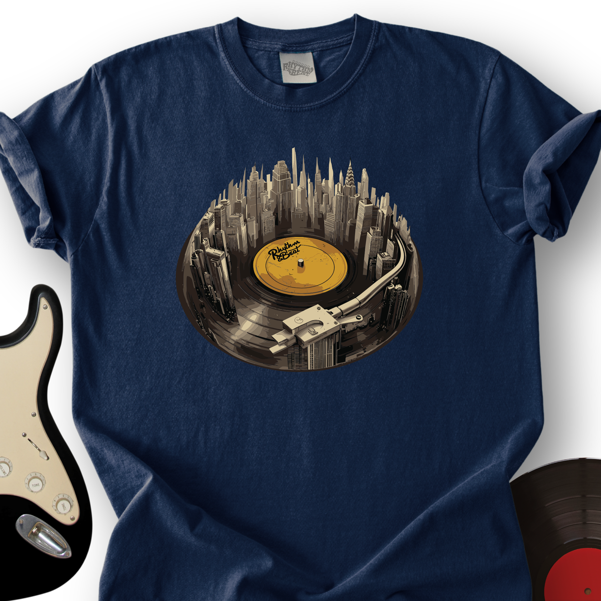 City Beats Vinyl T-Shirt product image 1