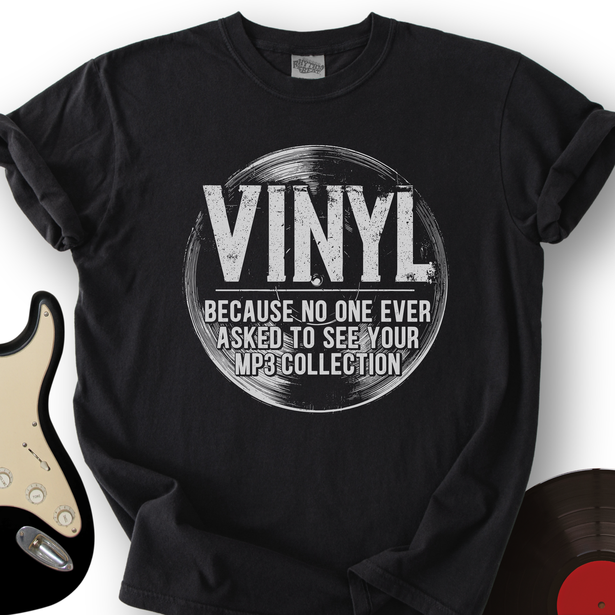 Vinyl Not MP3 T-Shirt product image 1