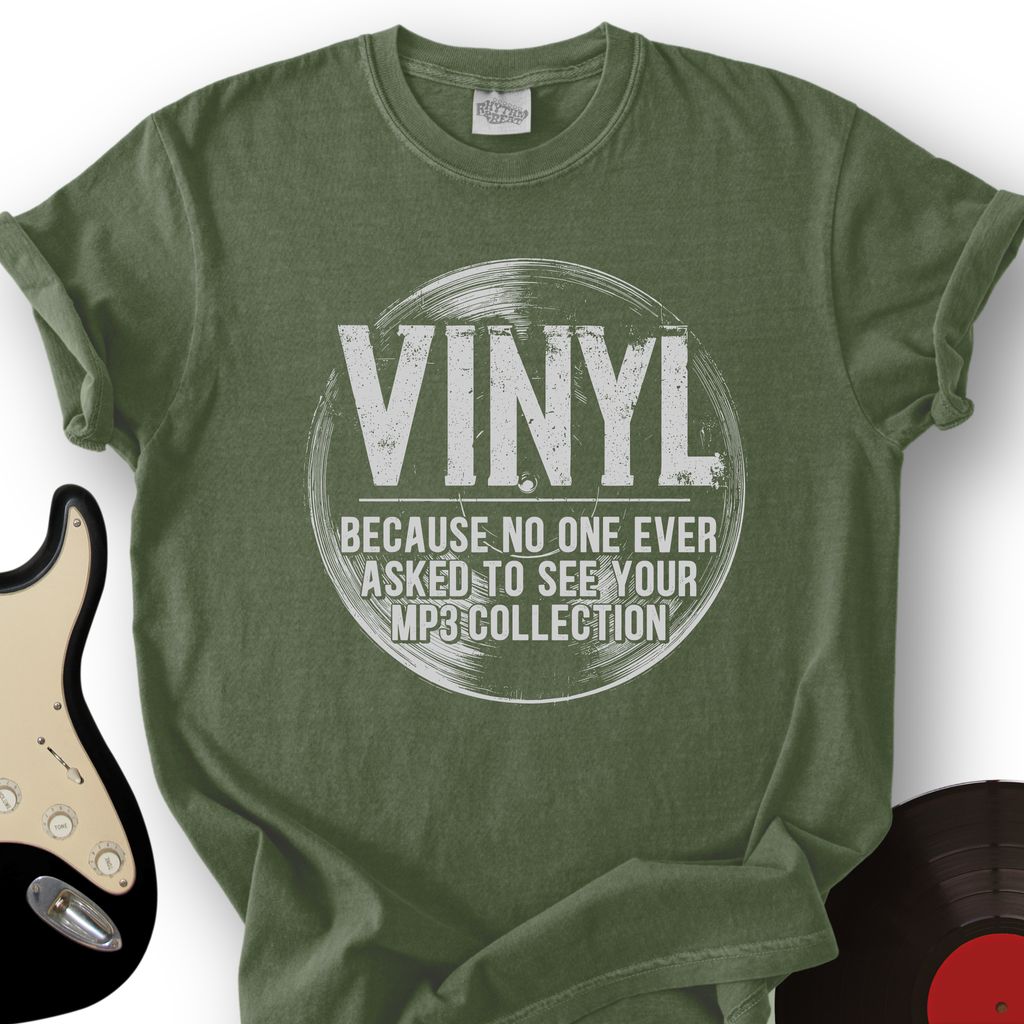 Vinyl Not MP3 T-Shirt product image 7
