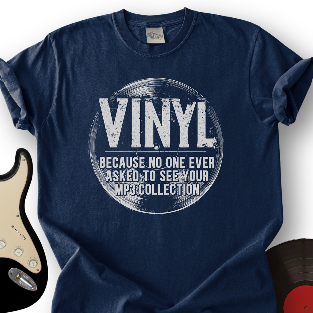 Vinyl Not MP3 T-Shirt product image 3