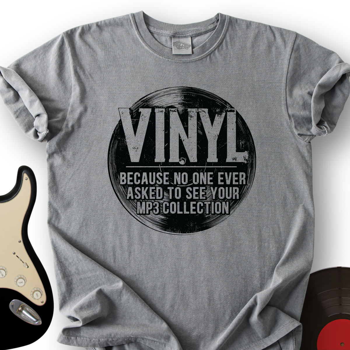 Vinyl Not MP3 T-Shirt product image 5