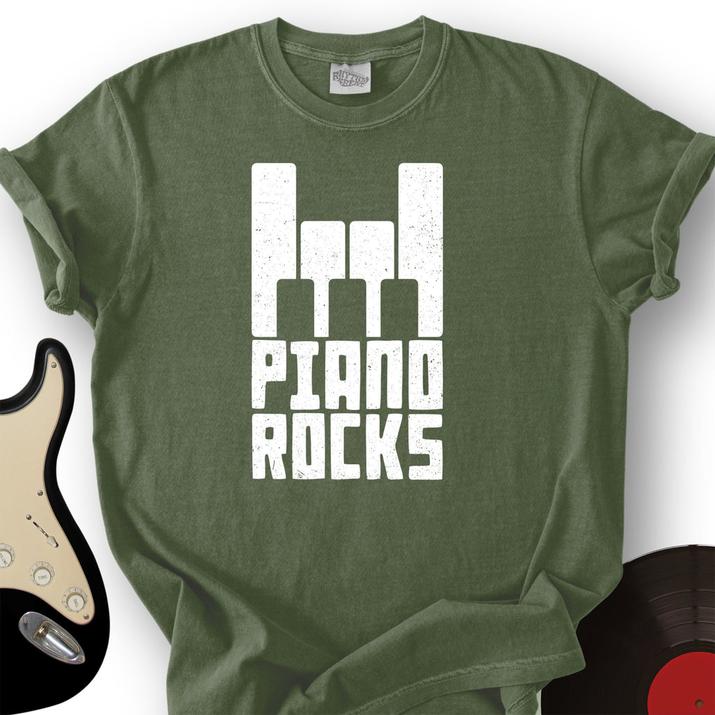 Piano Rocks T-Shirt product image 7