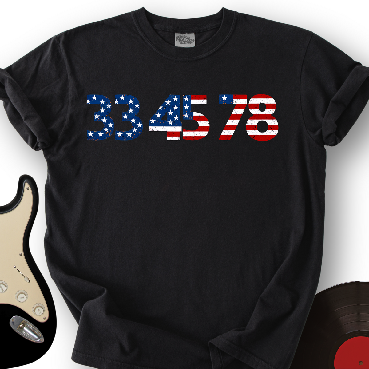 USA Turntable T-Shirt product image 1