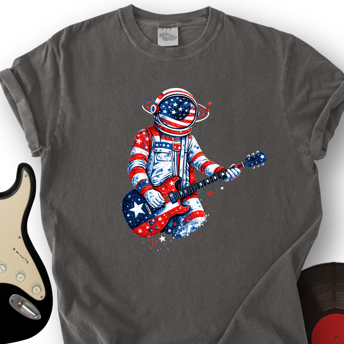 Star-Spangled Frequencies T-Shirt product image 2