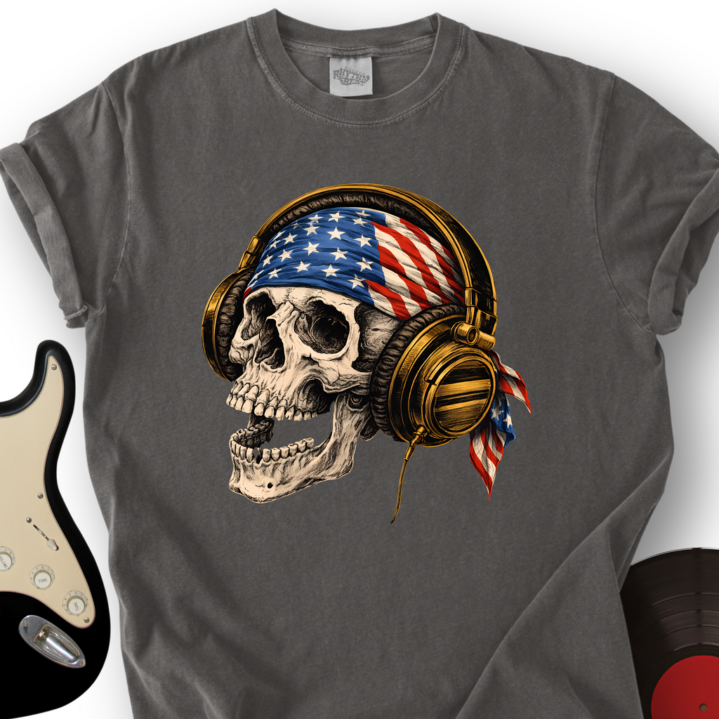 Star-Spangled Skull T-Shirt product image 2
