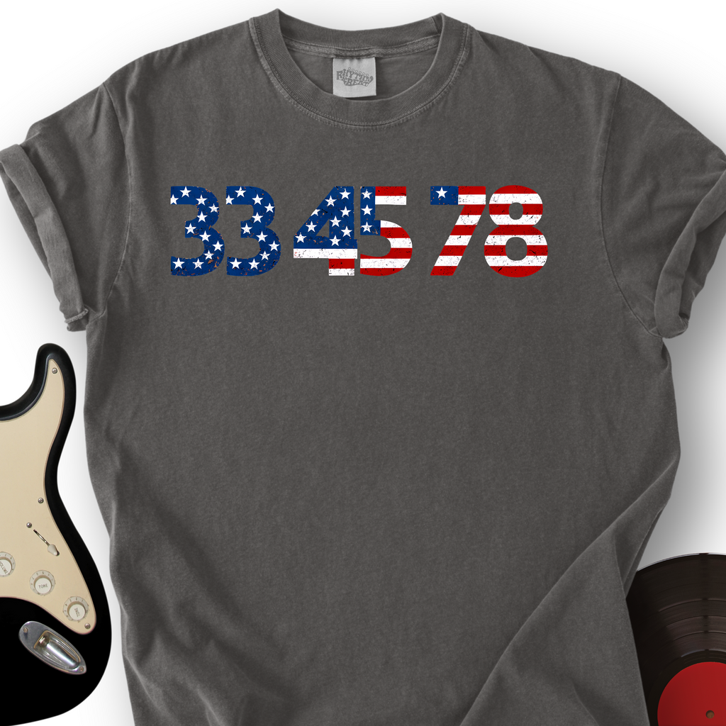 USA Turntable T-Shirt product image 2