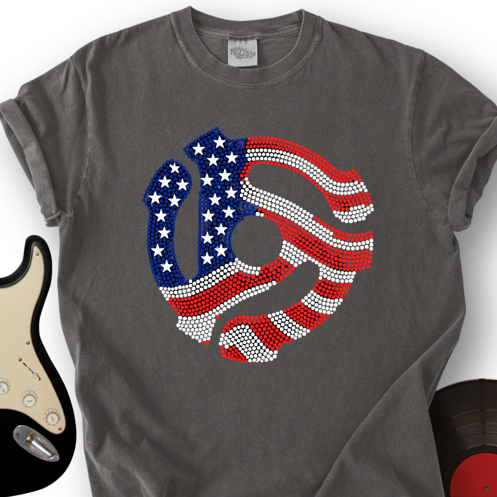 Patriotic Record T-Shirt product image 2
