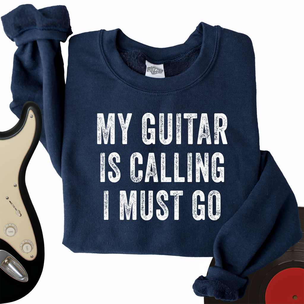 My Guitar Is Calling Crewneck product image 1