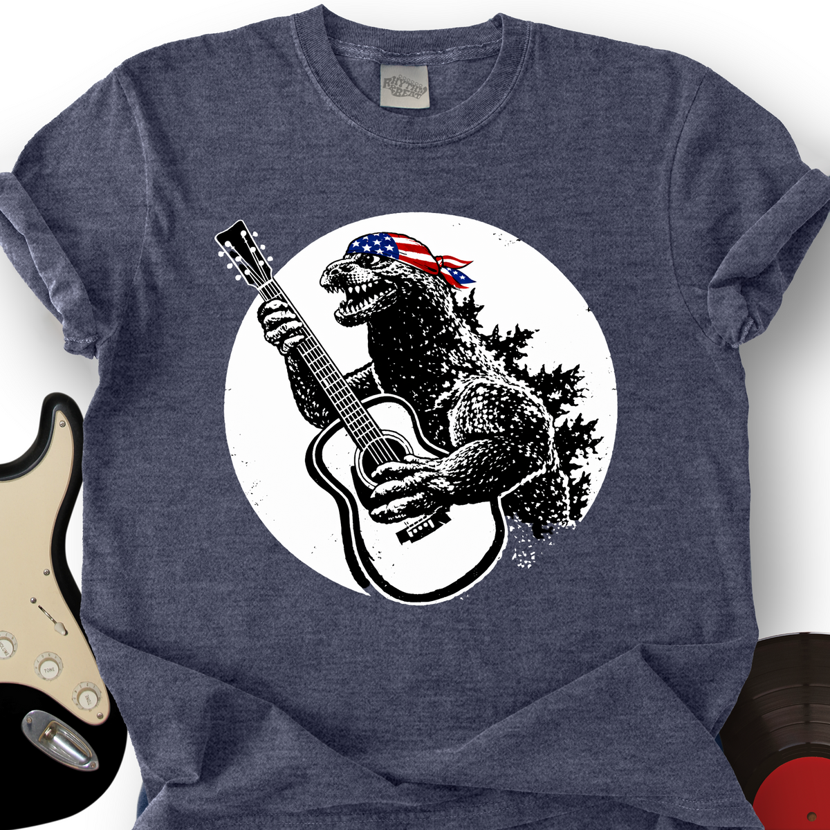 Patriotic Dinosaur T-Shirt product image 3