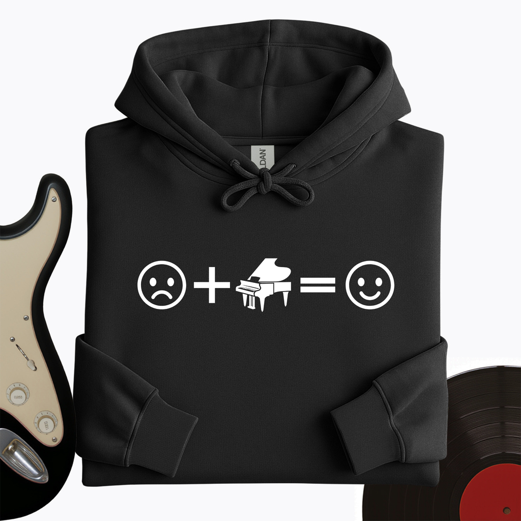 Piano Makes Me Happy Hoodie product image 6