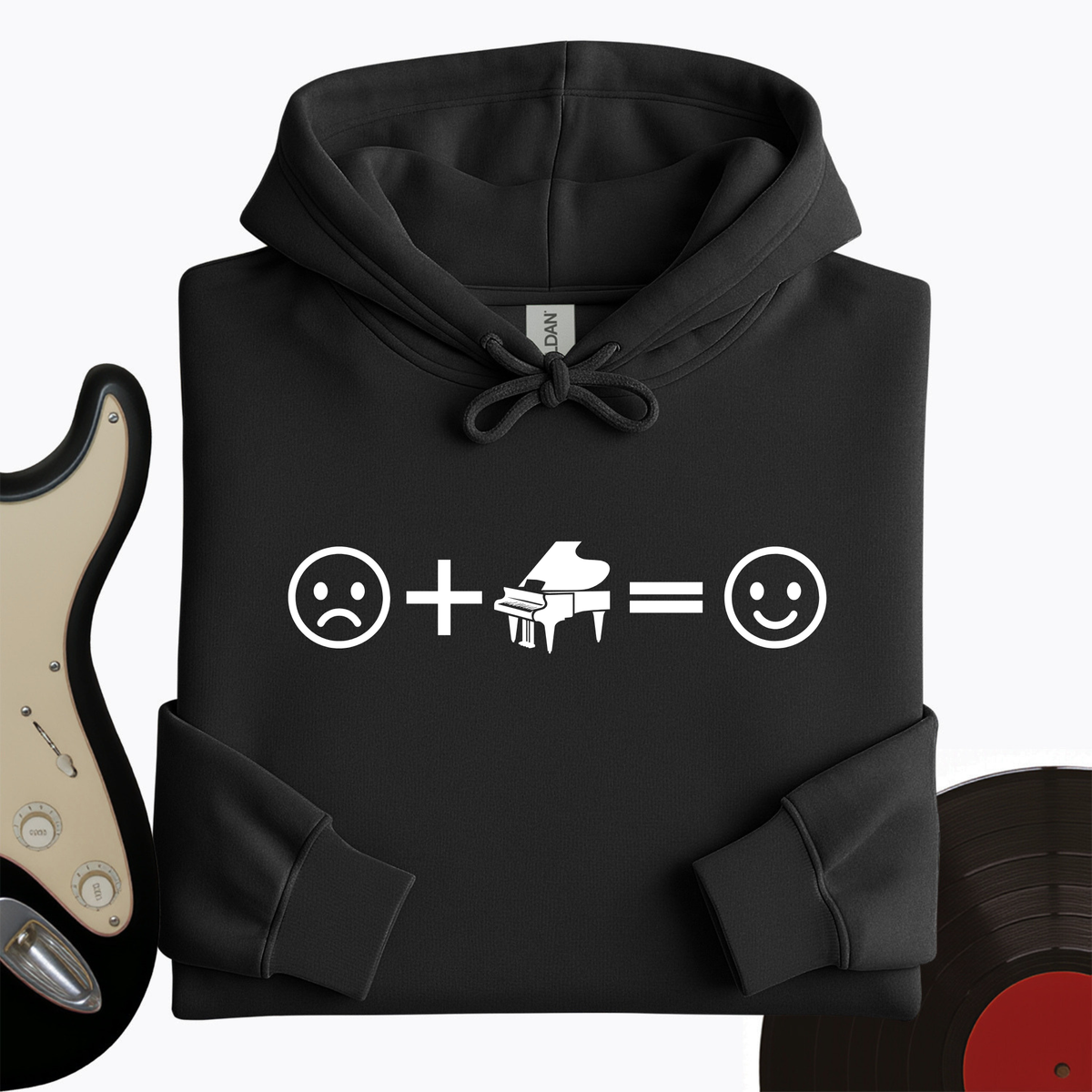 Piano Makes Me Happy Hoodie product image 6