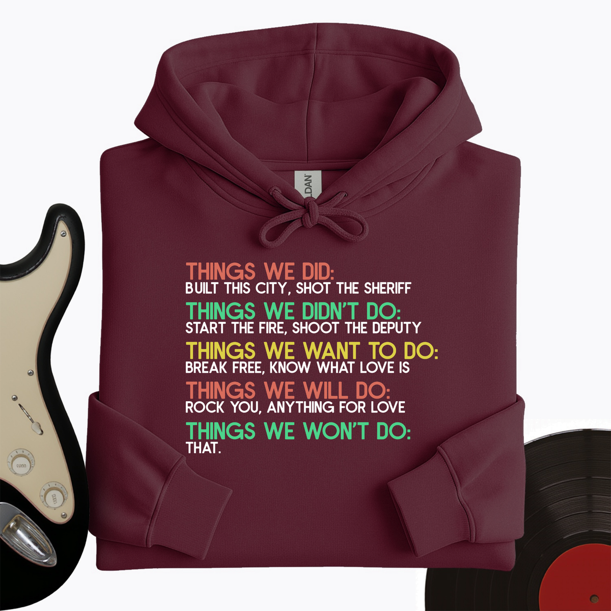 Things We Did Hoodie product image 4
