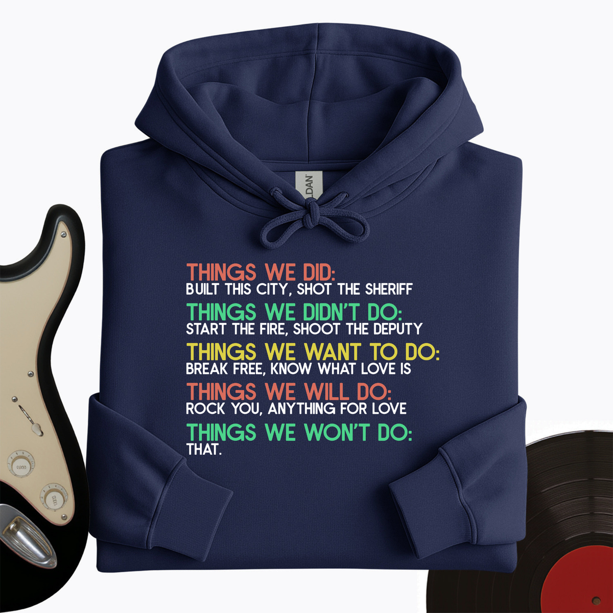 Things We Did Hoodie product image 5