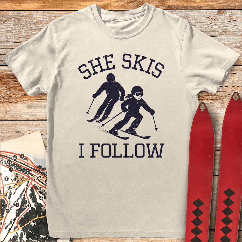 She Skis I Follow product image 4