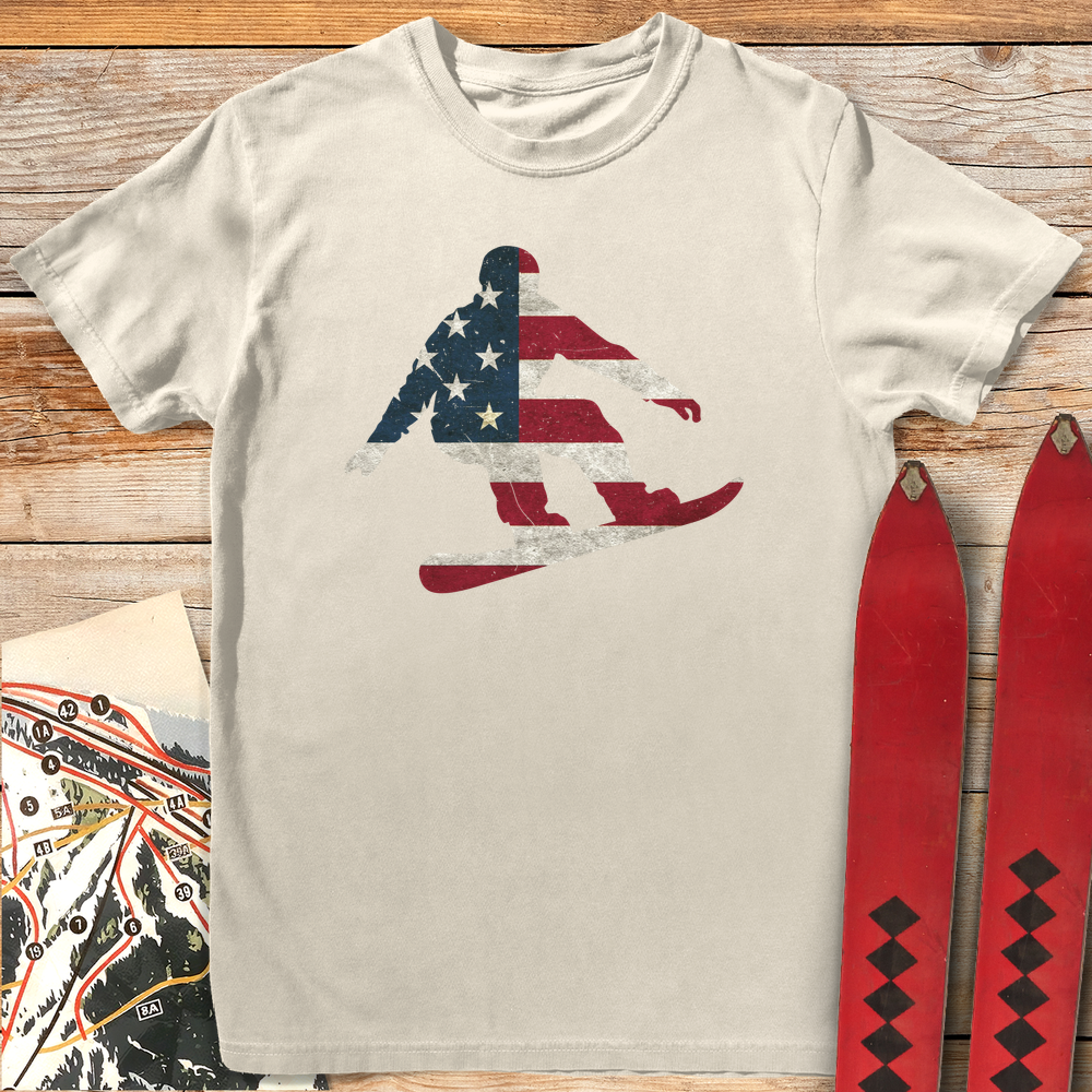 USA Flag Snowboard product image 4