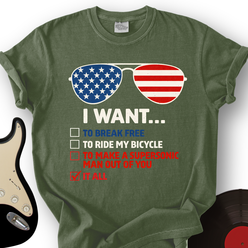 I Want It All in America T-Shirt product image 4
