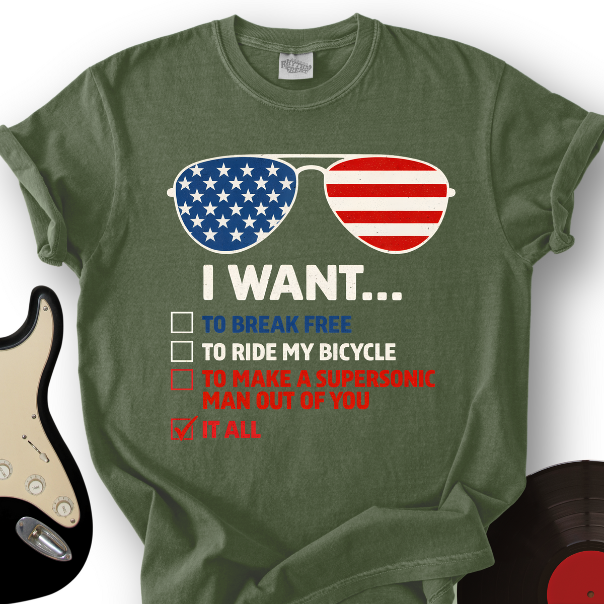 I Want It All in America T-Shirt product image 4