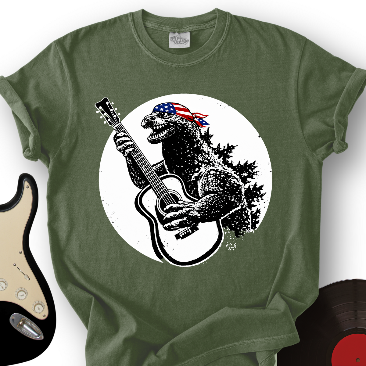 Patriotic Dinosaur T-Shirt product image 4