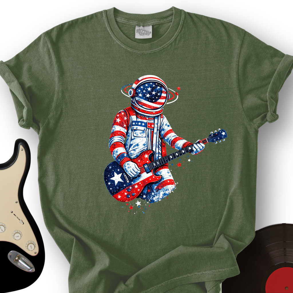Star-Spangled Frequencies T-Shirt product image 4