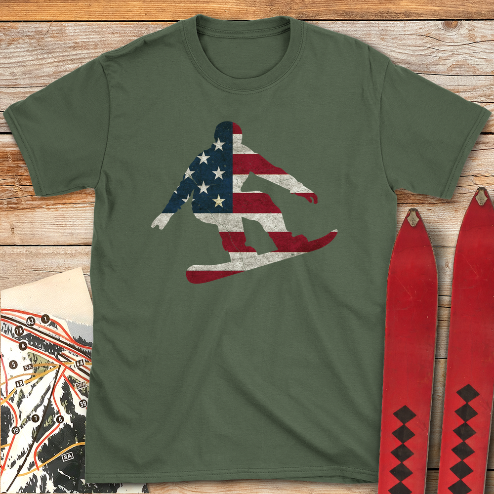 USA Flag Snowboard product image 7