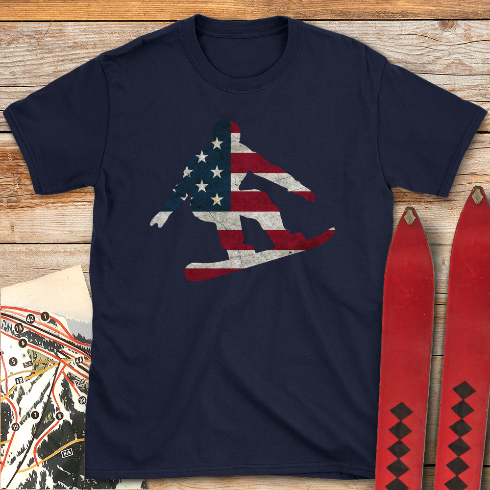 USA Flag Snowboard product image 4