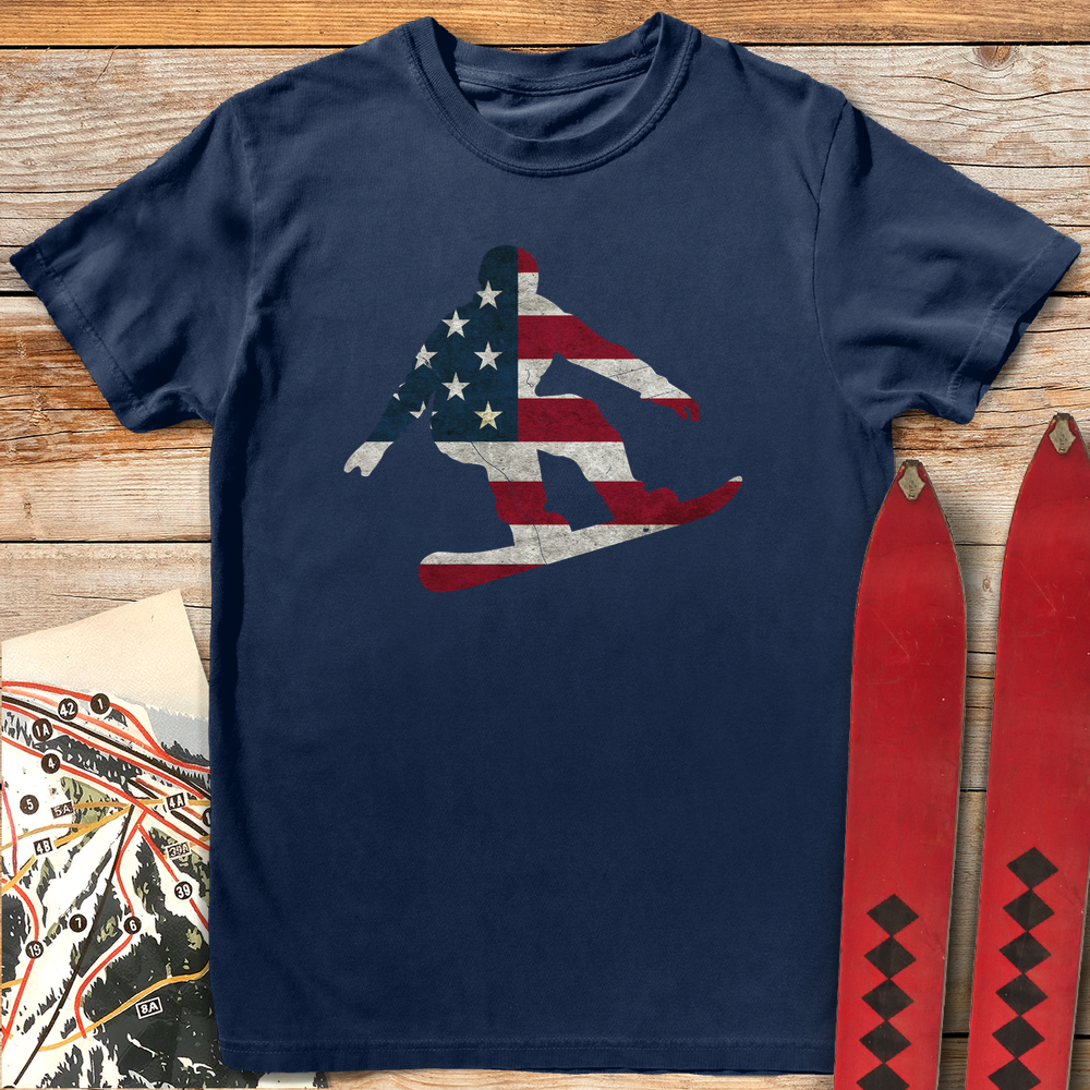 USA Flag Snowboard product image 2
