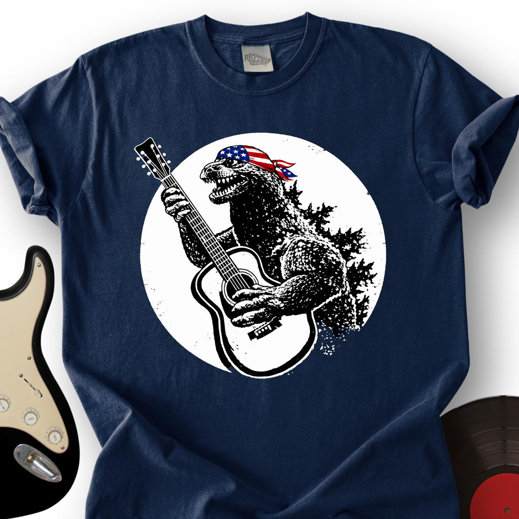 Patriotic Dinosaur T-Shirt product image 5