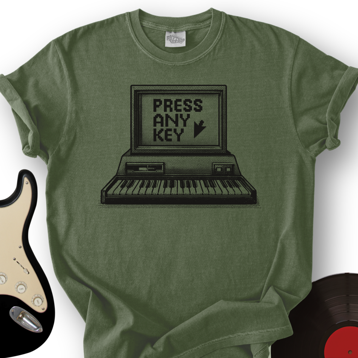 Press Any Key T-Shirt product image 5