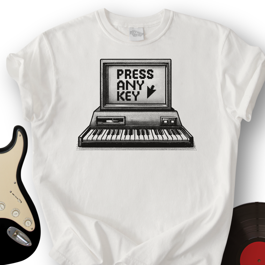 Press Any Key T-Shirt product image 4