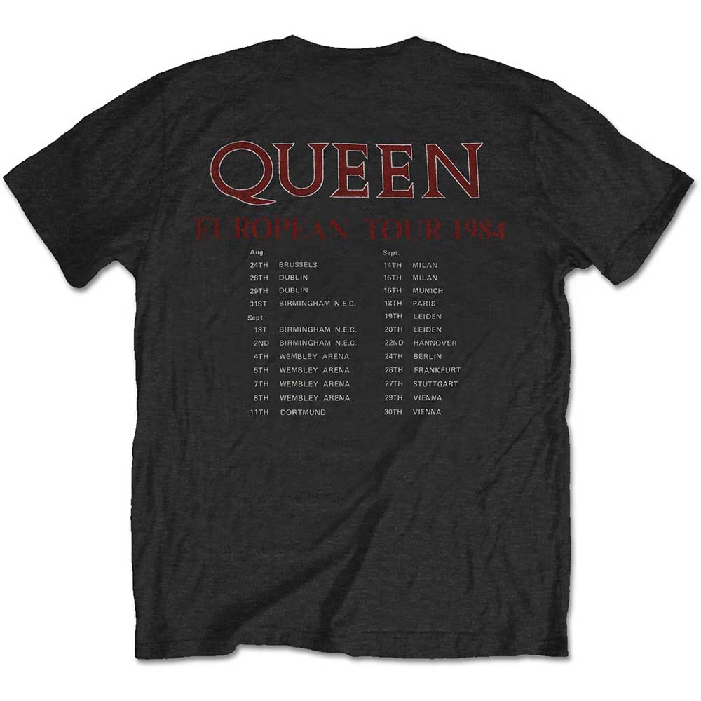Queen European Tour 1984 T Shirt product image 1