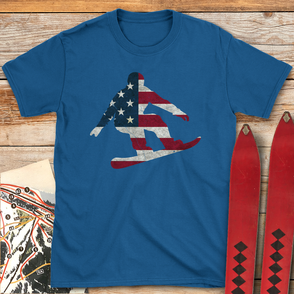 USA Flag Snowboard product image 5