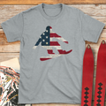 USA Flag Snowboard product image 1