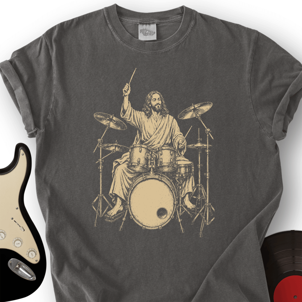 Jesus Drummer T-Shirt product image 2
